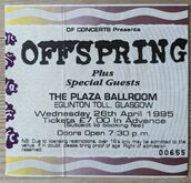 The Offspring / Guttermouth / Quicksand on Apr 26, 1995 [757-small]