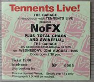 NOFX / Total Chaos / Swine Flu on Aug 23, 1995 [759-small]