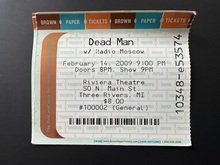 Deadman / Radio Moscow on Feb 14, 2009 [852-small]