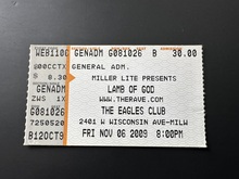 Lamb Of God / Gwar on Nov 16, 2009 [862-small]
