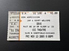 Devo on Nov 13, 2009 [863-small]