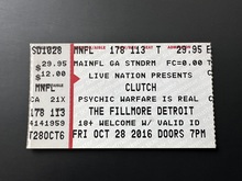 Kyng / Clutch / Zakk Sabbath on Oct 28, 2016 [953-small]