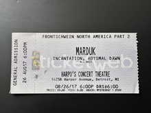 Marduk / Incantation / Abysmal Dawn on Aug 26, 2017 [978-small]