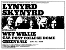 Lynyrd Skynyrd / Wet Willie on Jun 3, 1975 [166-small]