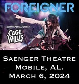 Foreigner / Cage Willis on Mar 6, 2024 [273-small]
