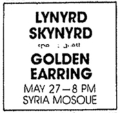 Lynyrd Skynyrd / Golden Earring on May 27, 1975 [327-small]