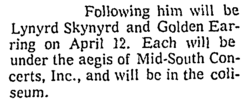 Lynyrd Skynyrd / Golden Earring on Apr 12, 1975 [068-small]