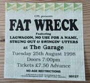 Lagwagon / No Use For A Name / Swingin‘ Utters / Strung Out on Aug 25, 1998 [431-small]