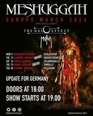 tags: Meshuggah, The Halo Effect, Mantar, Hamburg, Hamburg, Germany, Gig Poster, Große Freiheit 36 - Meshuggah / The Halo Effect / Mantar on Mar 12, 2024 [499-small]