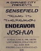 Texas Is the Reason / Sense Field / Endeavor / Joshua on Jun 30, 1996 [749-small]