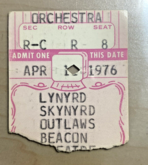Lynyrd Skynyrd / The Outlaws on Apr 10, 1976 [826-small]