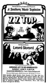 ZZ Top / Lynyrd Skynyrd on Jun 9, 1974 [864-small]