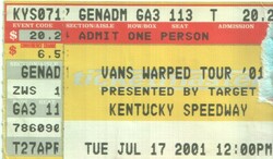 Vans Warped Tour 2001 on Jul 17, 2001 [896-small]