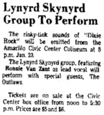 Lynyrd Skynyrd / The Outlaws on Jan 23, 1976 [913-small]