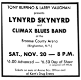Lynyrd Skynyrd / Climax Blues Band on Nov 20, 1976 [927-small]