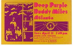 Deep Purple / buddy miles / Atlanta on Apr 11, 1972 [018-small]