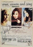 Handbill for the gig signed by Gretchen, Suzy and Matraca, Gretchen Peters / Suzy Bogguss / Matraca Berg on May 15, 2007 [215-small]