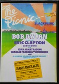 Handbill and ticket, Bob Dylan / Eric Clapton / Joan Armatrading / LAKE / Graham Parker & The Rumour / Merger on Jul 15, 1978 [217-small]