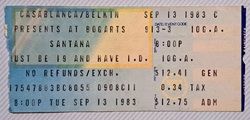 Santana on Sep 13, 1983 [397-small]