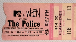 The Police / The Reflex on Feb 14, 1984 [426-small]