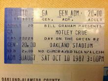 Day on the Green / Jetboy / Mötley Crüe / Poison / Whitesnake on Oct 10, 1987 [657-small]