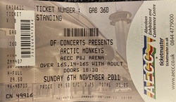 Arctic Monkeys / The Vaccines on Nov 6, 2011 [735-small]