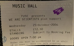 We Are Scientists / The Blood Arm / Au Revoir Simone on Oct 25, 2006 [745-small]