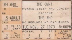 The Who / Lynyrd Skynyrd on Nov 27, 1973 [803-small]