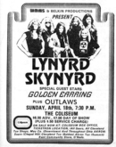 Lynyrd Skynyrd / Golden Earring / The Outlaws on Apr 18, 1975 [889-small]