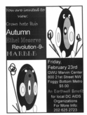 Autumn / The Crownhate Ruin / Ethel Meserve / Marble / Revolution 9 on Feb 23, 1997 [338-small]