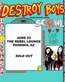 Destroy Boys / Scowl / Giveaway on Jun 22, 2022 [552-small]