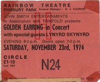 Golden Earring / Lynyrd Skynyrd on Nov 23, 1974 [735-small]