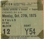 Lynyrd Skynyrd / Sutherland Brothers & Quiver on Oct 27, 1975 [742-small]