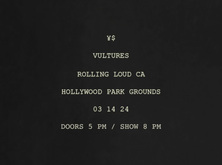 ¥$ - Vultures Listening Experience on Mar 14, 2024 [755-small]