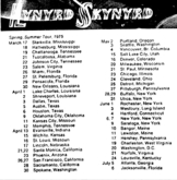 Lynyrd Skynyrd / Wet Willie / Atlantis on Jun 7, 1975 [987-small]
