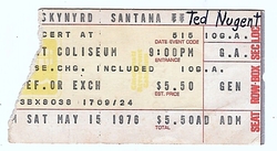 Lynyrd Skynyrd / Santana / Ted Nugent on May 15, 1976 [024-small]