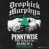 Dropkick Murphys / Pennywise / The Scratch on Mar 5, 2024 [205-small]