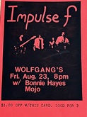 Bonnie Hayes / Mojo / Impulse f! on Aug 23, 1985 [825-small]