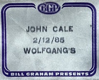 John Cale / Impulse f! / Muskrats on Feb 12, 1985 [757-small]