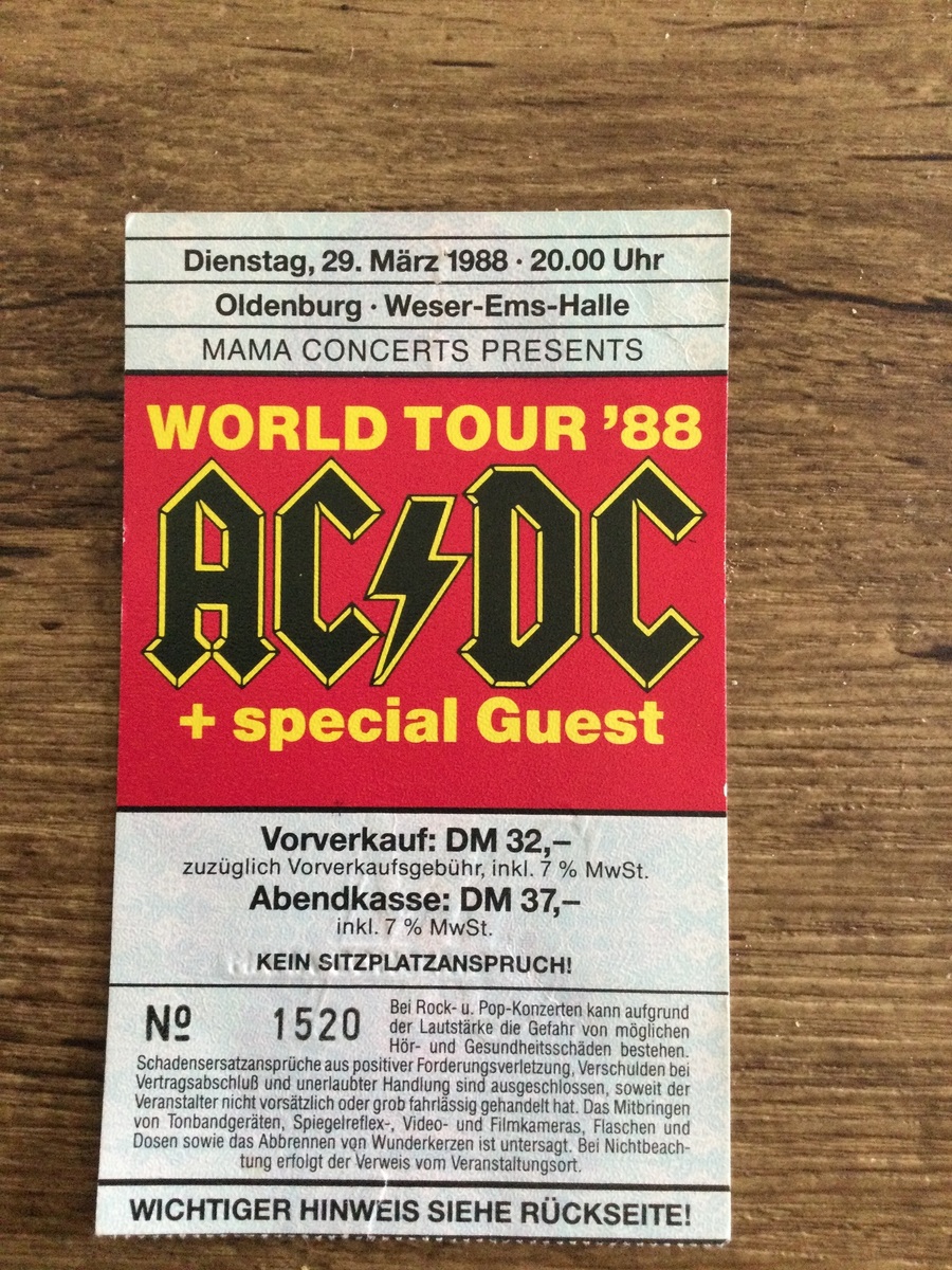 AC/DC Concert & Tour History | Concert Archives