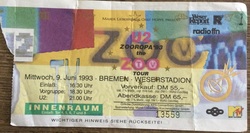 U2 / Die Toten Hosen / Stereo MCs on Jun 9, 1993 [377-small]