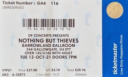 Nothing But Thieves / Yonaka / Airways on Oct 12, 2021 [606-small]
