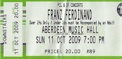 Franz Ferdinand on Oct 11, 2009 [713-small]