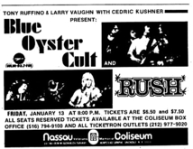 Blue Öyster Cult / Rush on Jan 13, 1978 [912-small]