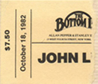 John Lee Hooker on Oct 18, 1982 [190-small]