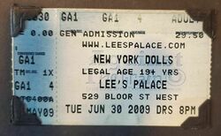 New York Dolls / Black Joe Lewis & The Honeybears on Jun 30, 2009 [366-small]