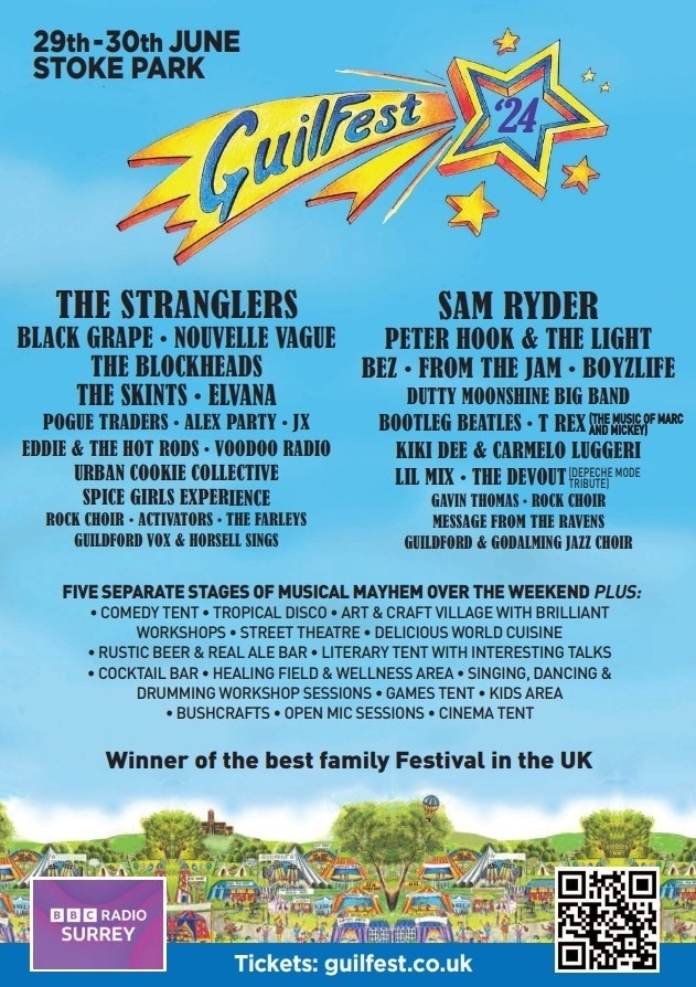 Jun 29, 2024 GUILFEST 2024 at Stoke Park, Guildford Guildford, England