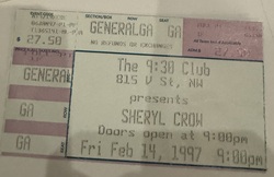 Sheryl Crow / The Wallflowers on Feb 14, 1997 [344-small]