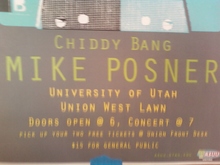 Poster for the event, Mike Posner / Chiddy Bang on Apr 22, 2011 [388-small]