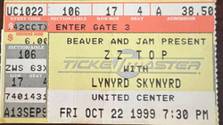 ZZ Top / Lynyrd Skynyrd on Oct 22, 1999 [271-small]